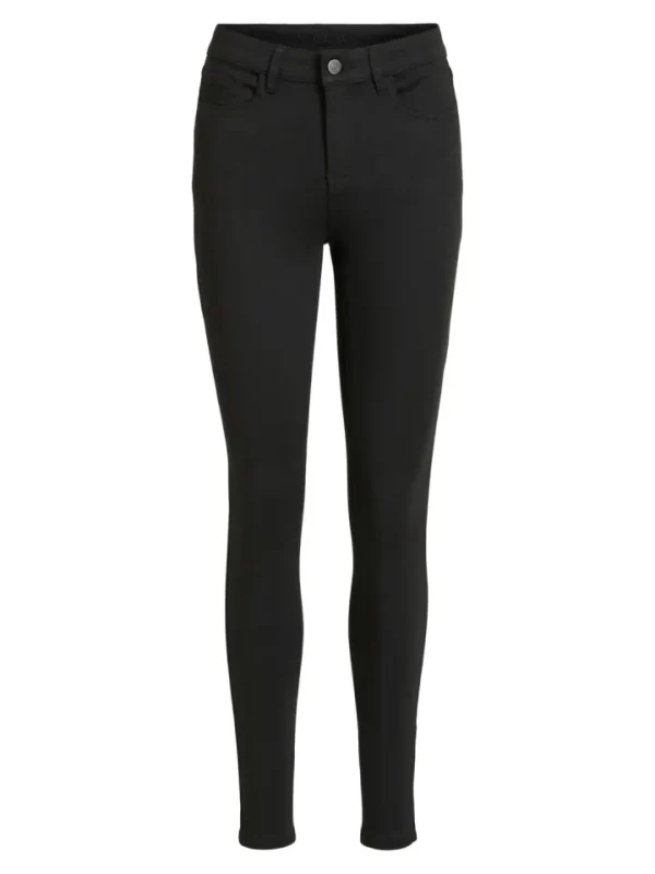 Vila Jeans<Erin Skinny Jeans (Black)