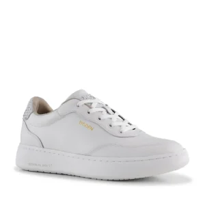 Woden Trainers<EVELYN LEATHER SNEAKERS (BLANC DE BLANC)