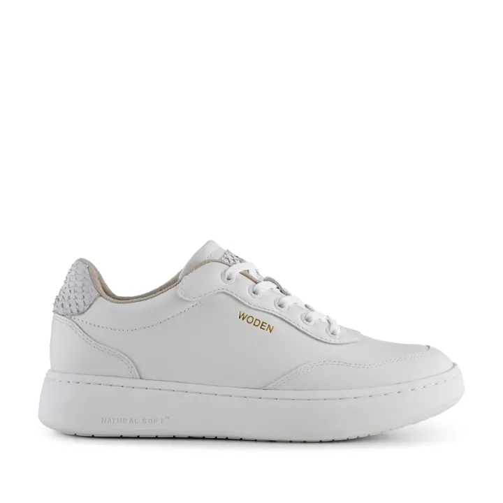 evelyn_leather_sneakers_b_1.webp Woden Trainers<EVELYN LEATHER SNEAKERS (BLANC DE BLANC)
