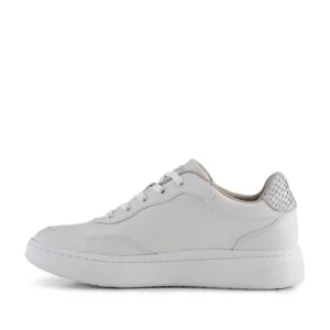 Woden Trainers<EVELYN LEATHER SNEAKERS (BLANC DE BLANC)