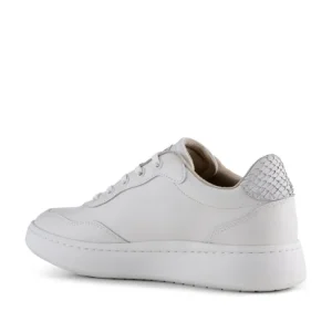 Woden Trainers<EVELYN LEATHER SNEAKERS (BLANC DE BLANC)