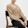 Object Jumpers & Cardigans<Everly Short Cardigan (Incense/Melange)