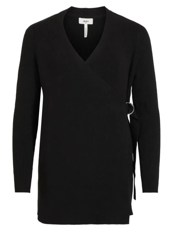 Object Jumpers & Cardigans<Fae Knit Cardigan (Black)