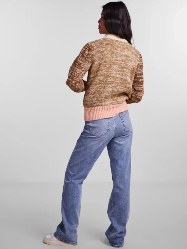 Pieces Jumpers & Cardigans<Felisia High Neck Jumper (Dijon)
