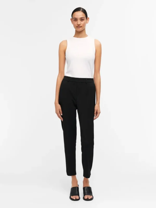 Object Pants<FIONA PANTS (BLACK)