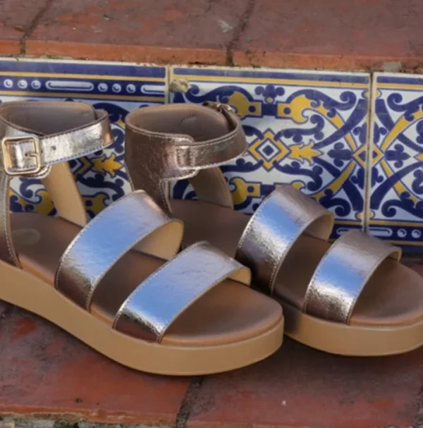 Rant & Rave Sandals<Gena Sandal Champagne