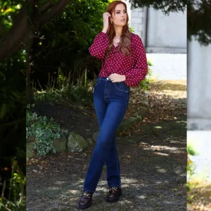 Rant & Rave Jeans<Georgia Straight Tummy Tuck Jeans Short Leg (Mid )