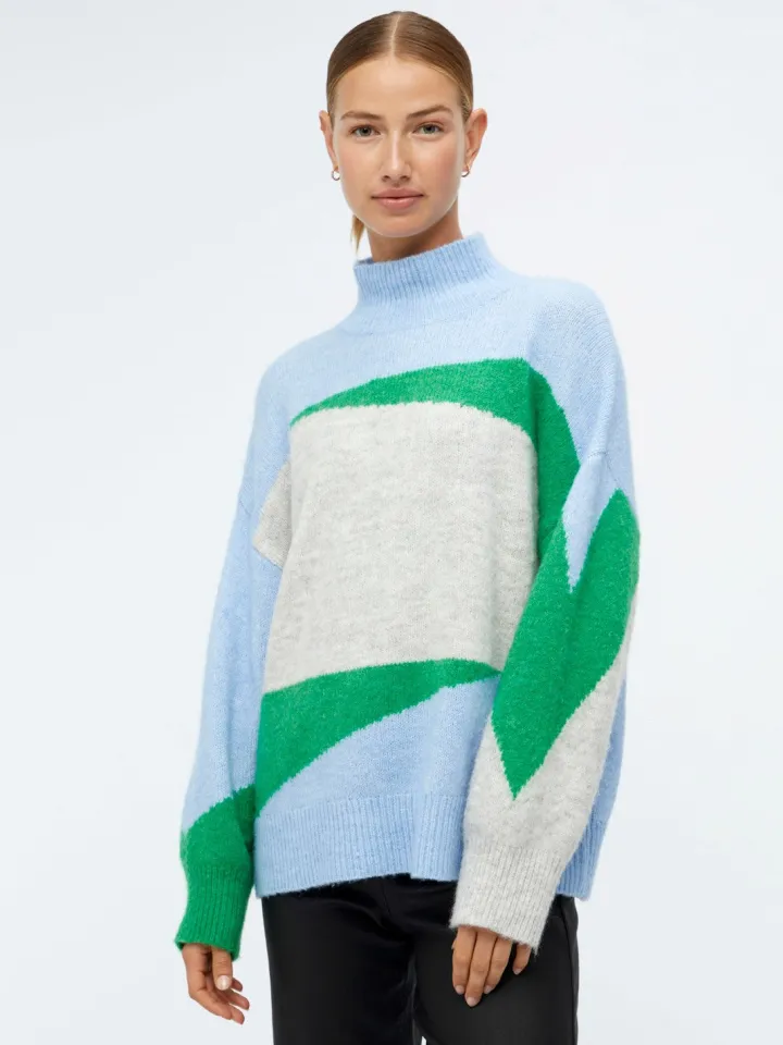 geromin_jumper_serenity_l_0.webp Object Jumpers & Cardigans<Geromin Jumper (Serenity Light grey/fern green)