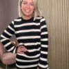 Object Jumpers & Cardigans | Co-Ords<Gina Tie Top (Cloud Dancer/Black)
