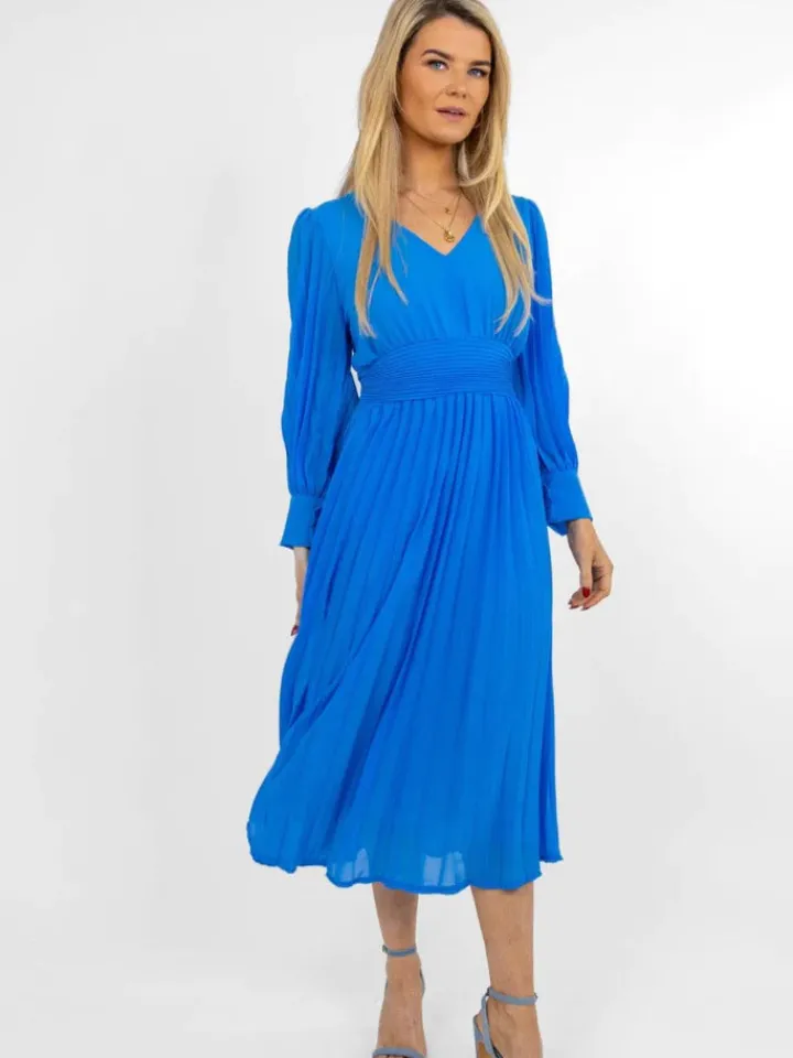 hannah_midi_dress_tiffany_3.webp Kate & Pippa Occasionwear<HANNAH MIDI DRESS (TIFFANY BLUE)