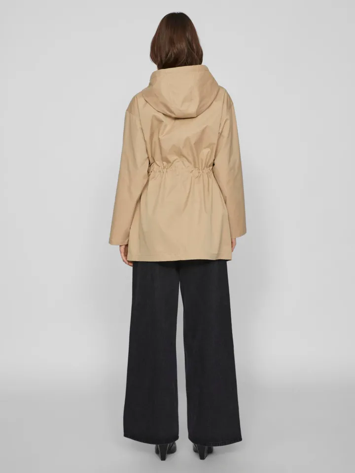 haran_ls_parka_jacket_cor_4.webp Vila Jackets<HARAN L/S PARKA JACKET (CORNSTALK)