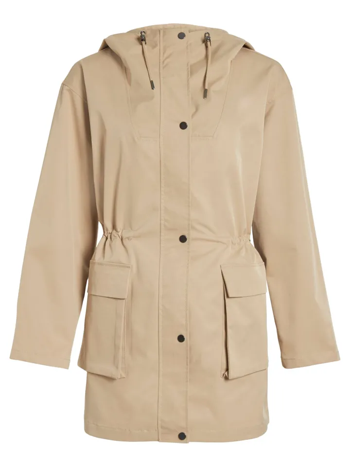 haran_ls_parka_jacket_cor_5.webp Vila Jackets<HARAN L/S PARKA JACKET (CORNSTALK)