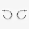 Pieces Jewellery<Henna Hoop Earring (Silver)