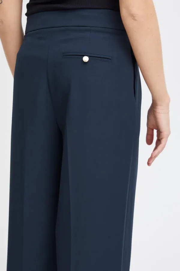 Ichi Pants<HILDY WIDE LEG TROUSERS (TOTAL ECLIPSE)