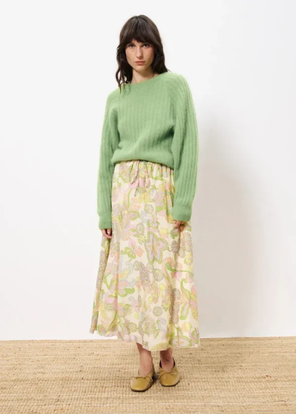Frnch Skirts<Indrany Midi Skirt (/Pastel)