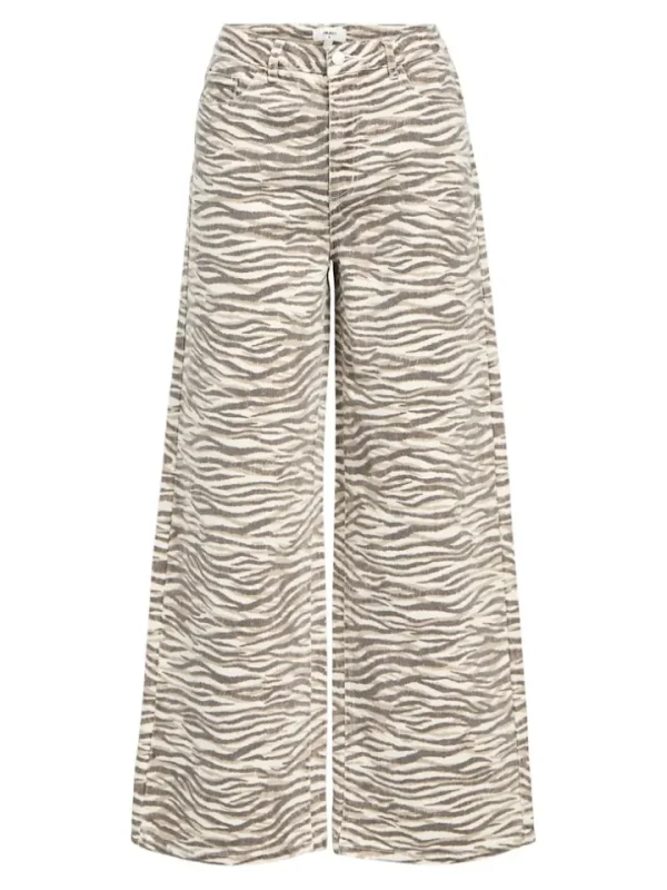 Object Jeans<Jacinta High Waisted Jeans (Sandshell/Zebra)