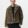 Object Jackets | Coats<Jaddie Faux Fur Jacket (Humus/Leo)