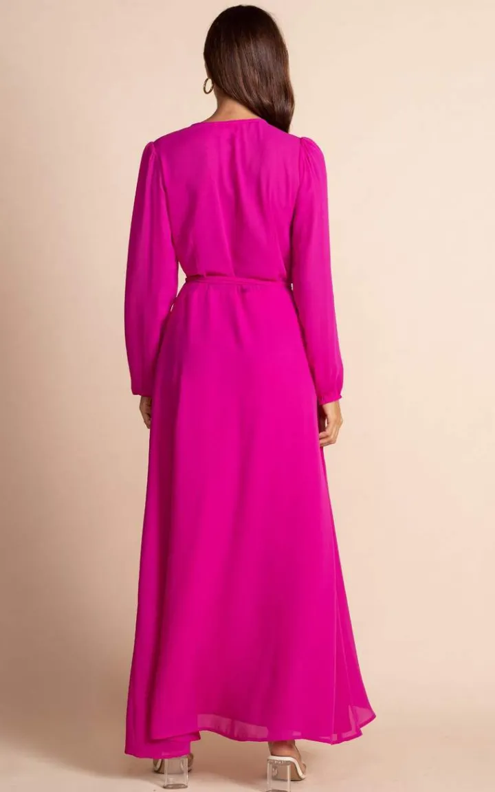 jagger_dress__dancing_leo_6.webp Dancing Leopard Occasionwear<Jagger Dress | | Magenta