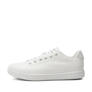 Woden Trainers<JANE LEATHER RUNNERS (WHITE)