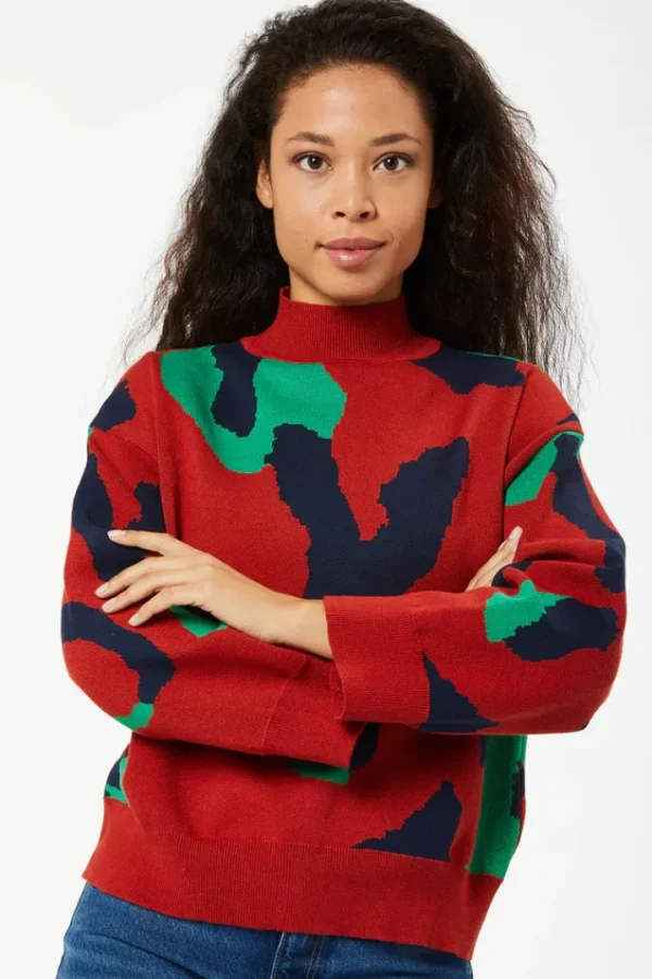 Zibi Jumpers & Cardigans<Jeremy Jumper (Red)