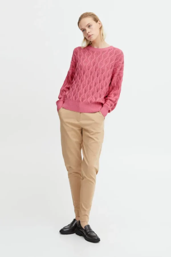 Ichi Jumpers & Cardigans<Jimmy Jumper (Chateau Rose)