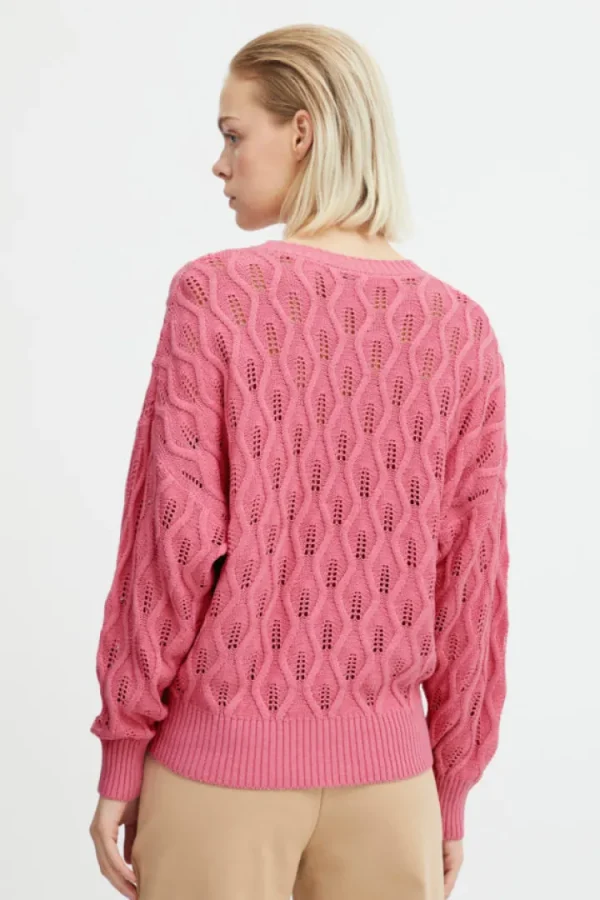 Ichi Jumpers & Cardigans<Jimmy Jumper (Chateau Rose)