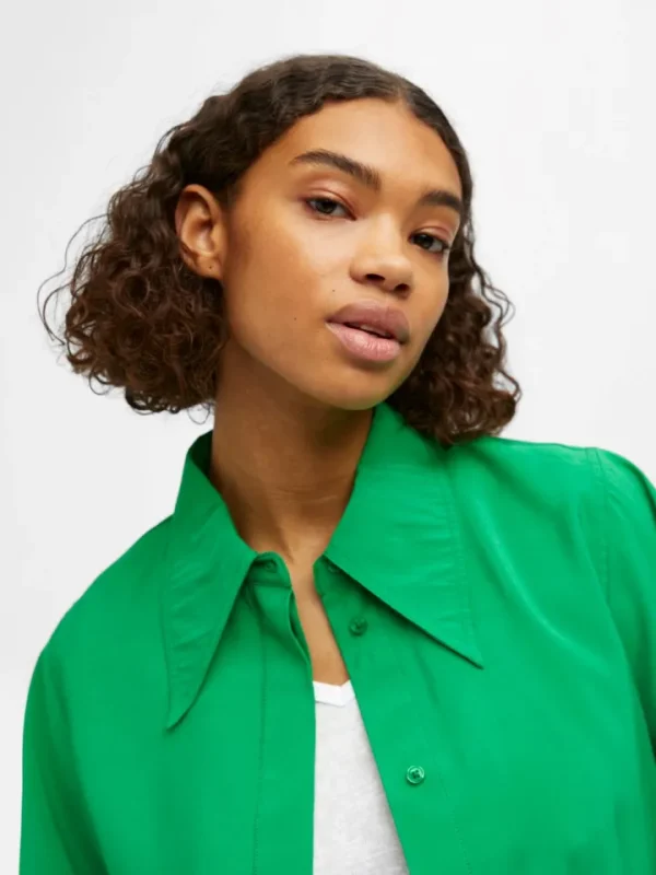 Object Shirts & Blouses<Jsy Shirt (Fern Green)