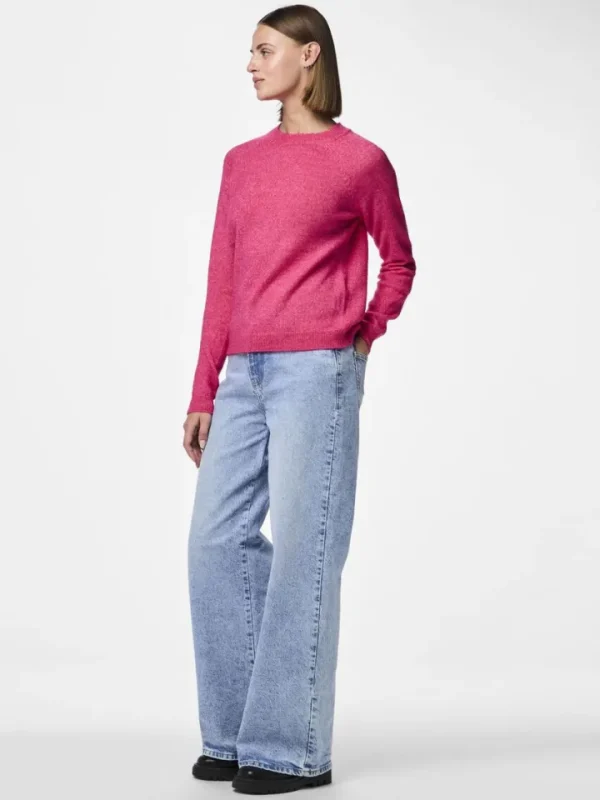 Pieces Jumpers & Cardigans<Juliana Knit Jumper (Beetroot Purple)