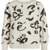 Vila Jumpers & Cardigans<July Sweatshirt (Birch/Black)