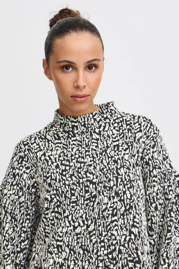 Ichi Jumpers & Cardigans | Co-Ords<Kailey Top (Black)
