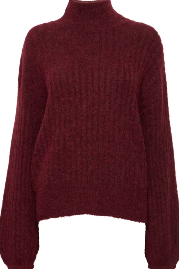 Ichi Jumpers & Cardigans<KAM JUMPER (PORT ROYALE)