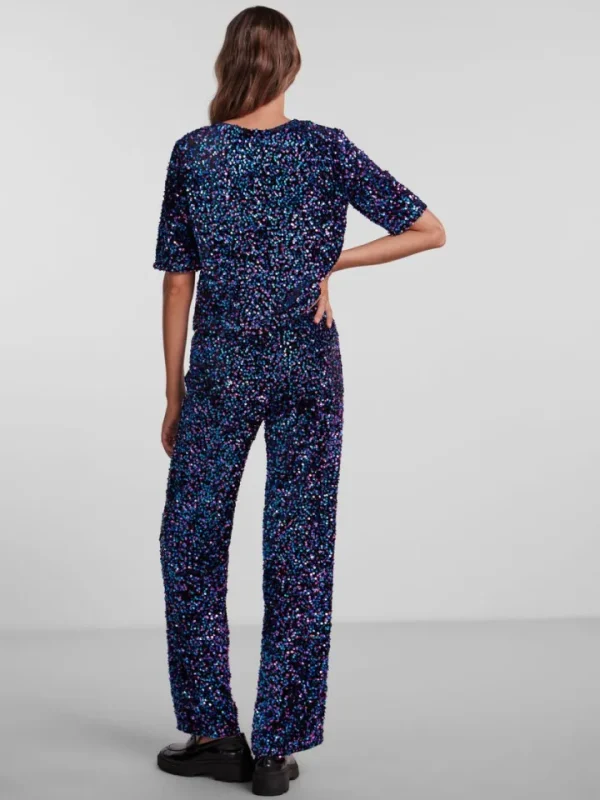 Pieces Occasionwear<Kam Sequin Top (Multi)