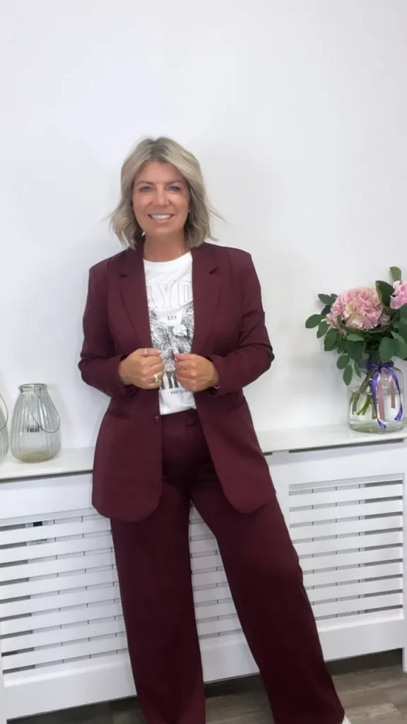 Ichi Blazers<KARLA OVERSIZED BLAZER (PORT ROYALE)