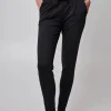 Ichi Pants<Kate Long Jersey Joggers (Black)