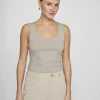 Vila Camis & Vests<Kennza O-Neck Tank Top (Silver Grey)