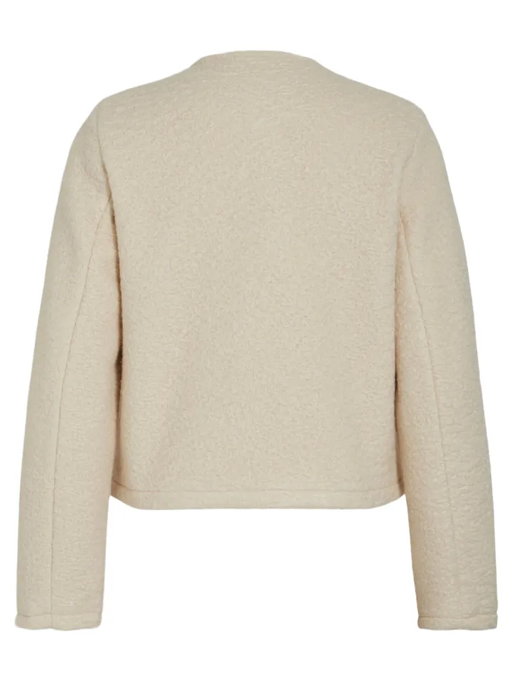 kera_short_jacket_birch_2.webp Vila Jackets<Kera Short Jacket (Birch)
