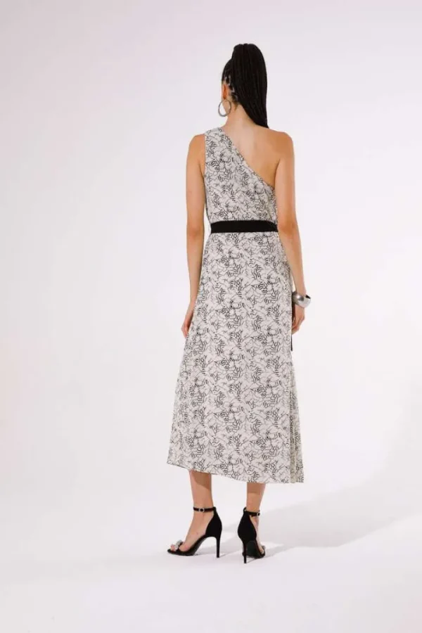 GoaGoa Dresses | Occasionwear<Kream One Shoulder Dress (Black/)