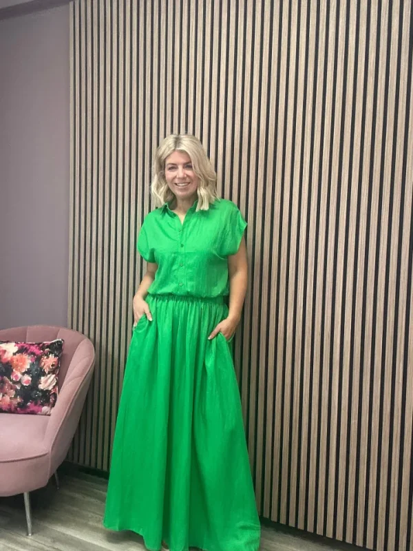 Frnch Co-Ords<Kristina Skirt (Emerald Green)
