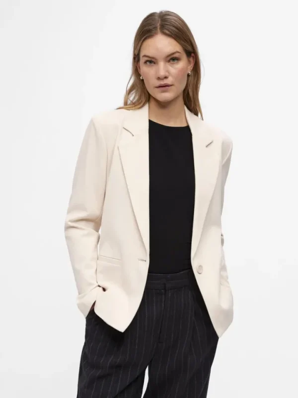 Object Jackets | Coats<Lara Blazer (Sandshell)