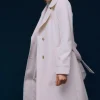 Vila Coats<Leah Embroidery Detail Coat (Birch/Crochet)