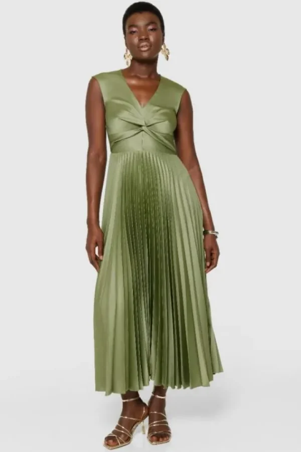 Closet Occasionwear | Dresses<Leah Pleated Twist Dress