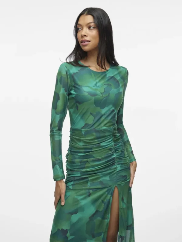 Vila Occasionwear | Dresses<Leena Maxi Dress (Ultramarine )