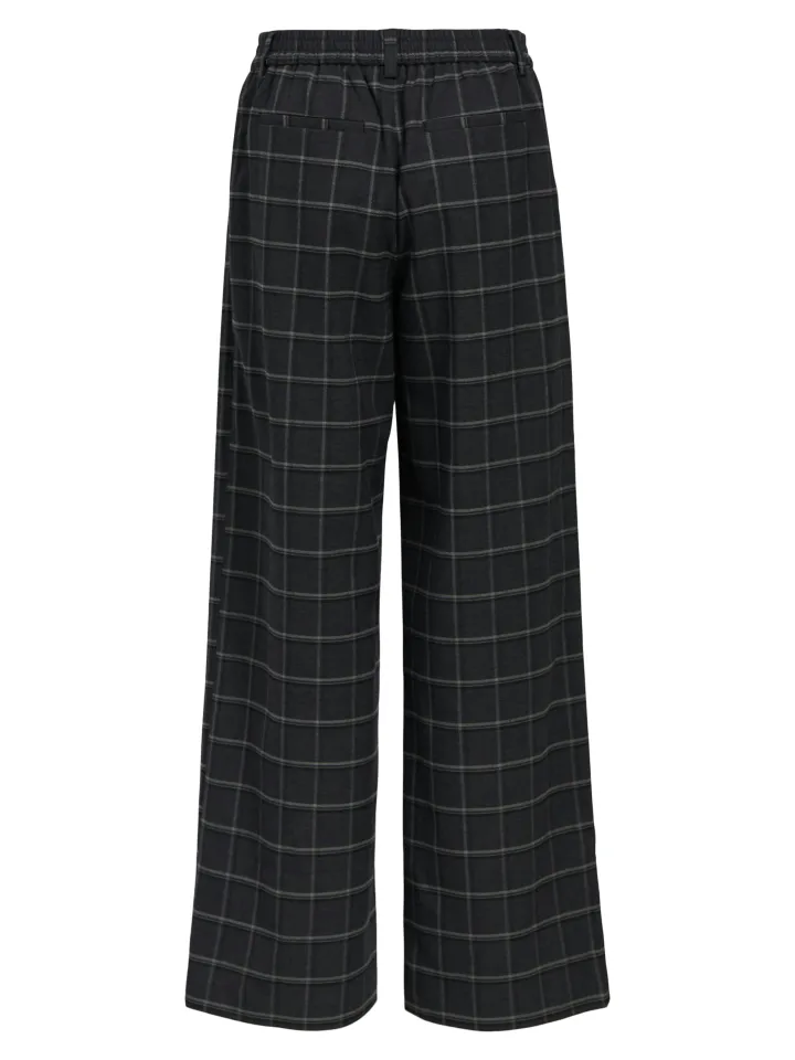 linda_wide_leg_pants_dark_4.webp Object Pants<Linda Wide Leg Pants (Dark /Melange)