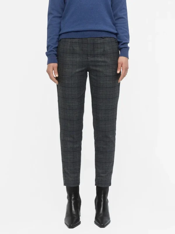 Object Pants<Lisa Slim Trousers (Grey)