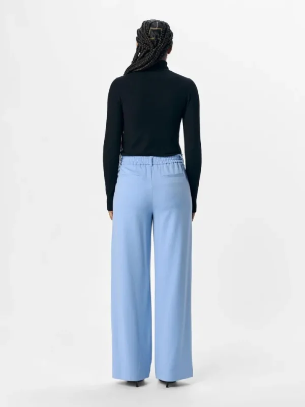 Object Pants<Lissey Wide Leg Pants (Cornflower )