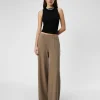 Object Pants<Lissey Wide Leg Pants (Fossil)