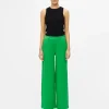 Object Pants<Lissey Wide Leg Pants (Green)