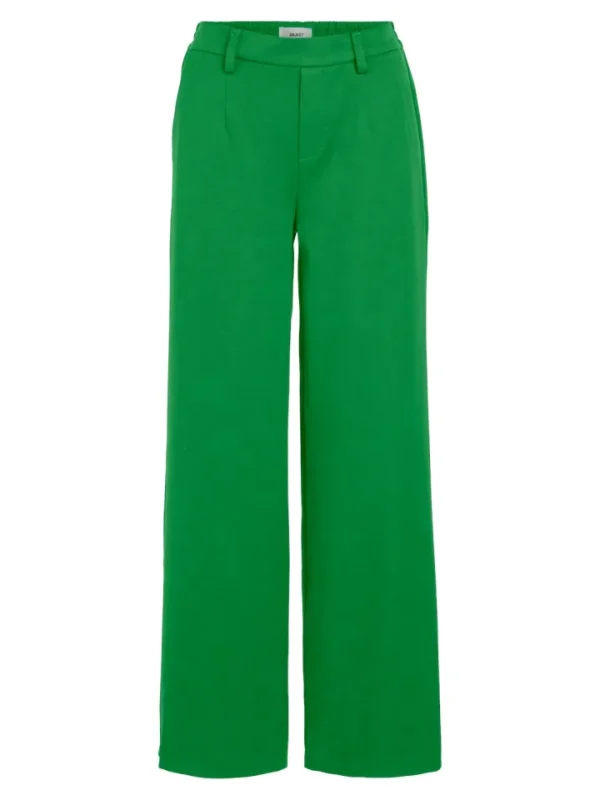 Object Pants<Lissey Wide Leg Pants (Green)