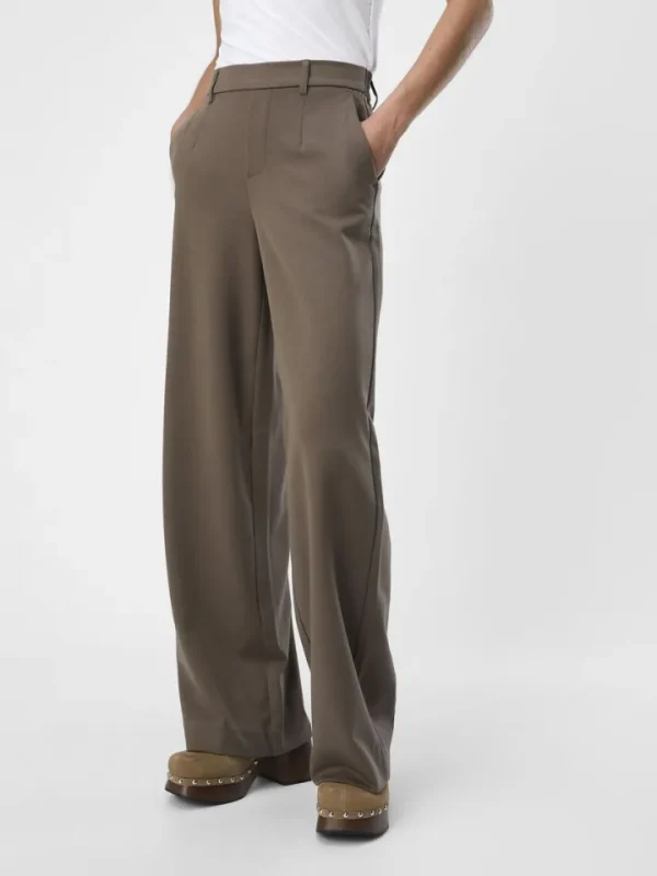 Object Pants<Lissey Wide Leg Pants (Morel)