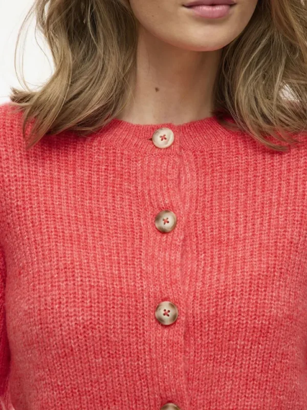 Vila Jumpers & Cardigans<Lola Short Sleeve Cardigan (Dubarry)